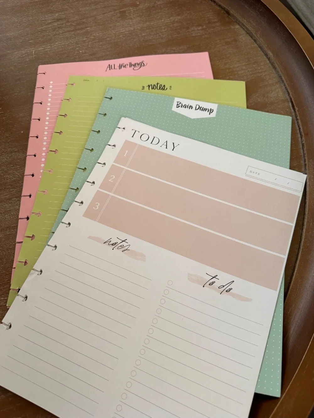 FILOFAX EXEC Notebook + Happy Planner Refill Bundle